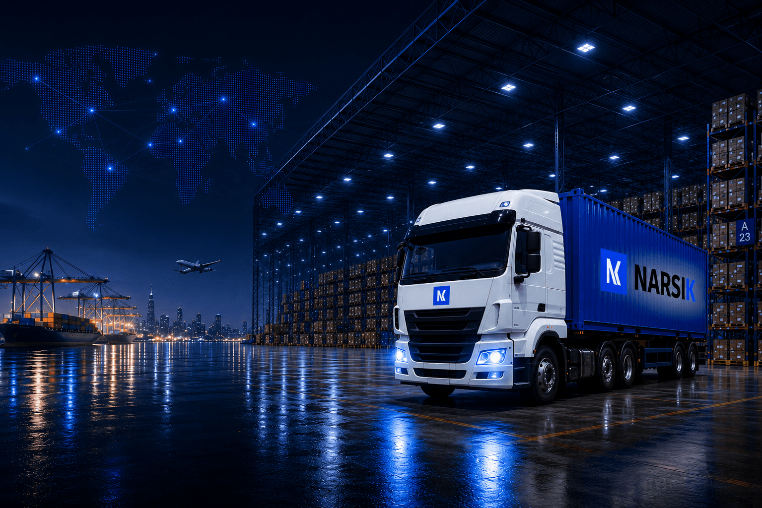 Narsik logistics fleet