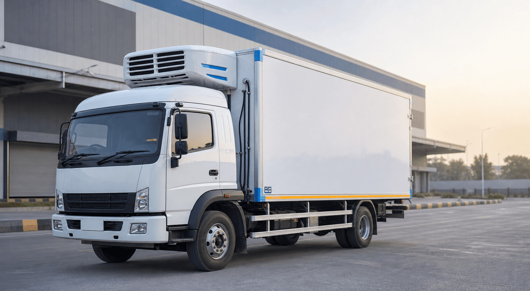 Sahjo refrigerated cold chain truck for temperature-controlled logistics